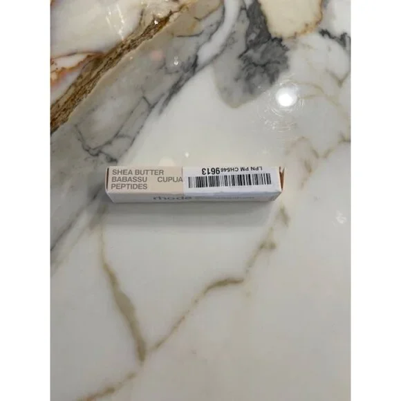 NEW Rhode Shea Butter Peptide Lip Plumping Treatment (Salted Caramel) .3 oz/10ml - Picture 2 of 13